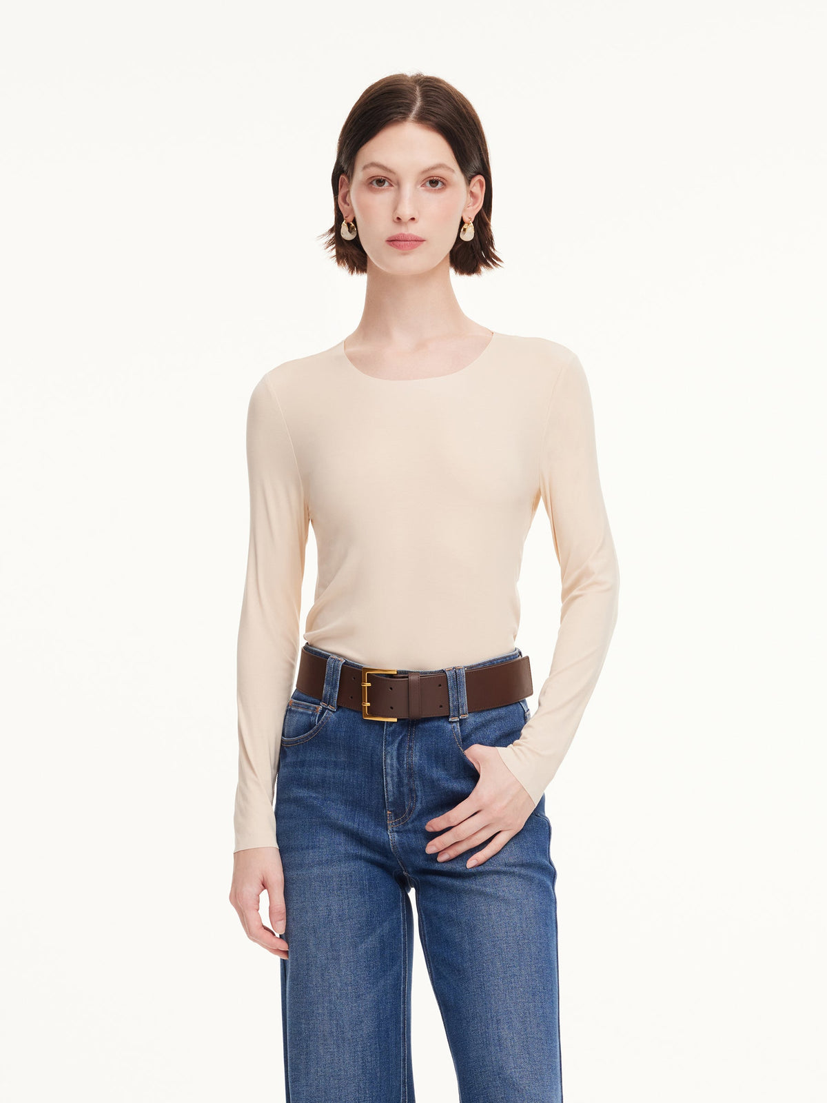 Two-Pack Modal Unisex Long Sleeve Top