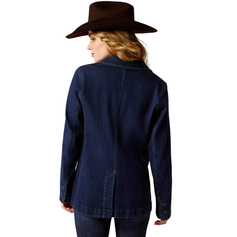 Ariat Women's Denim Blazer - Dark Wash