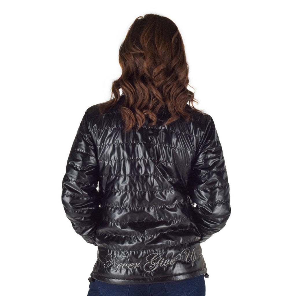 Cowgirl Tuff Women's Jacket w/Embroidered Logo - Black