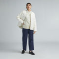 The Quilted Cotton Liner | Bone