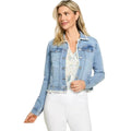 FDJ Women's Jacket with Crochet Stitch - Light/Medium