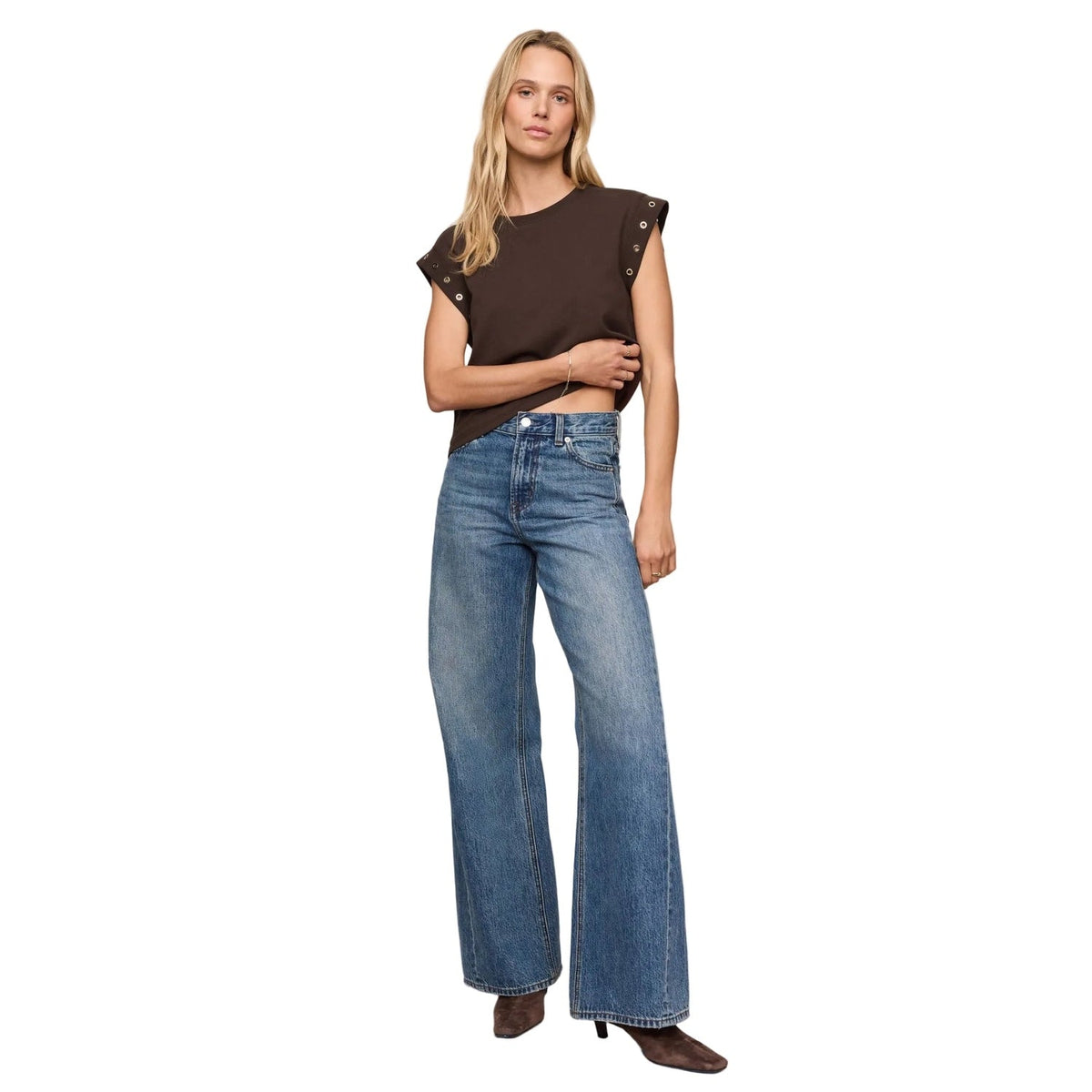 Women's Camino Grommet Top