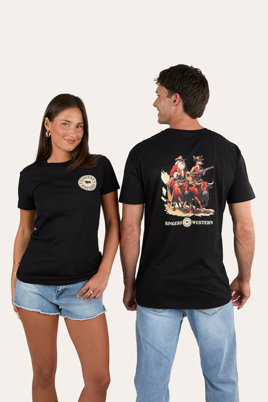 Ridin' Shotgun Christmas Shirt
