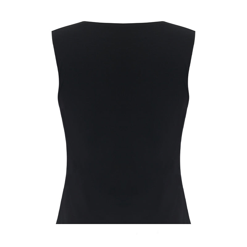 Knitted Camisole With Detachable Chest Pads