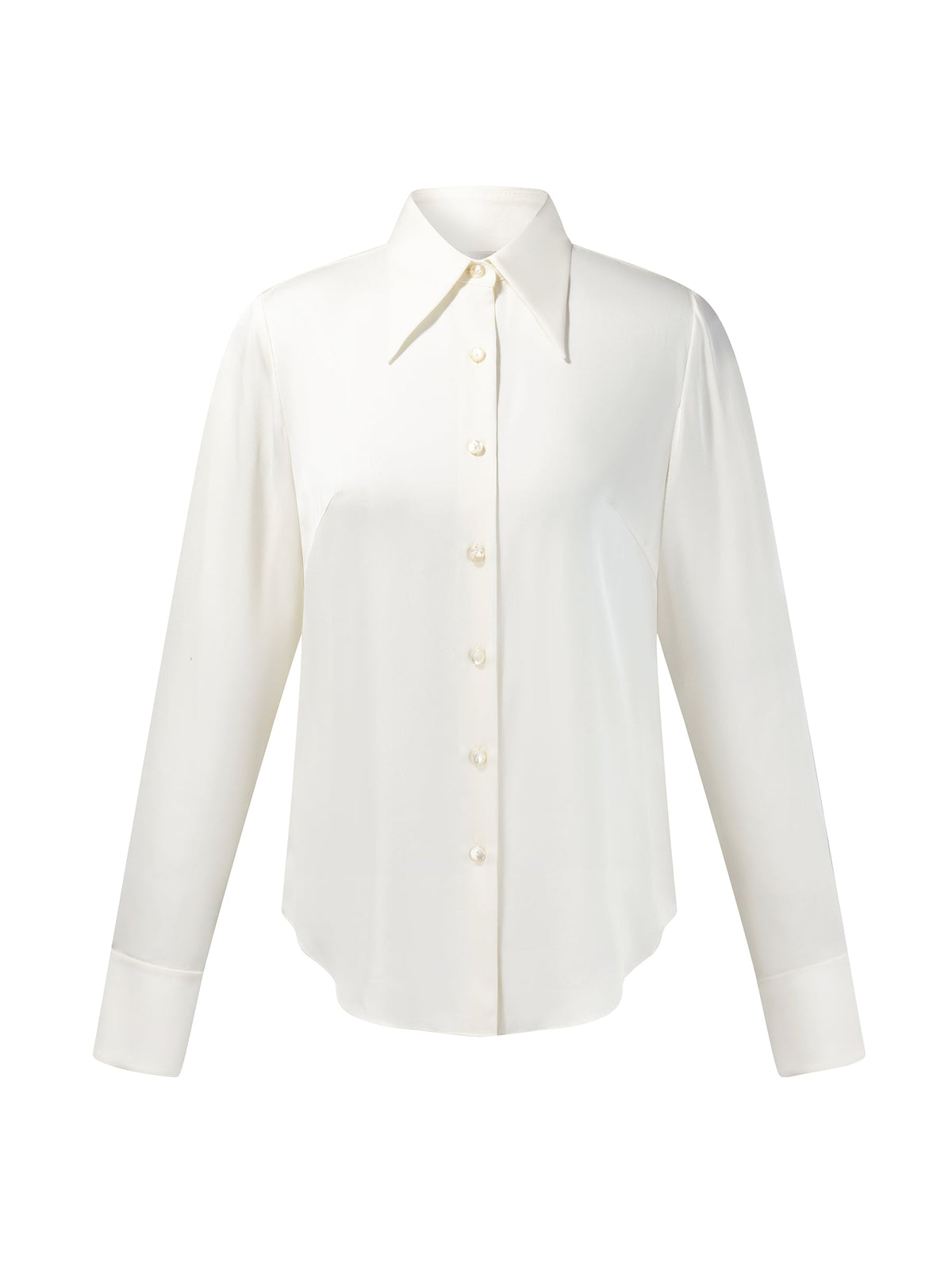 22MM Mulberry Silk Women H-Line Shirt