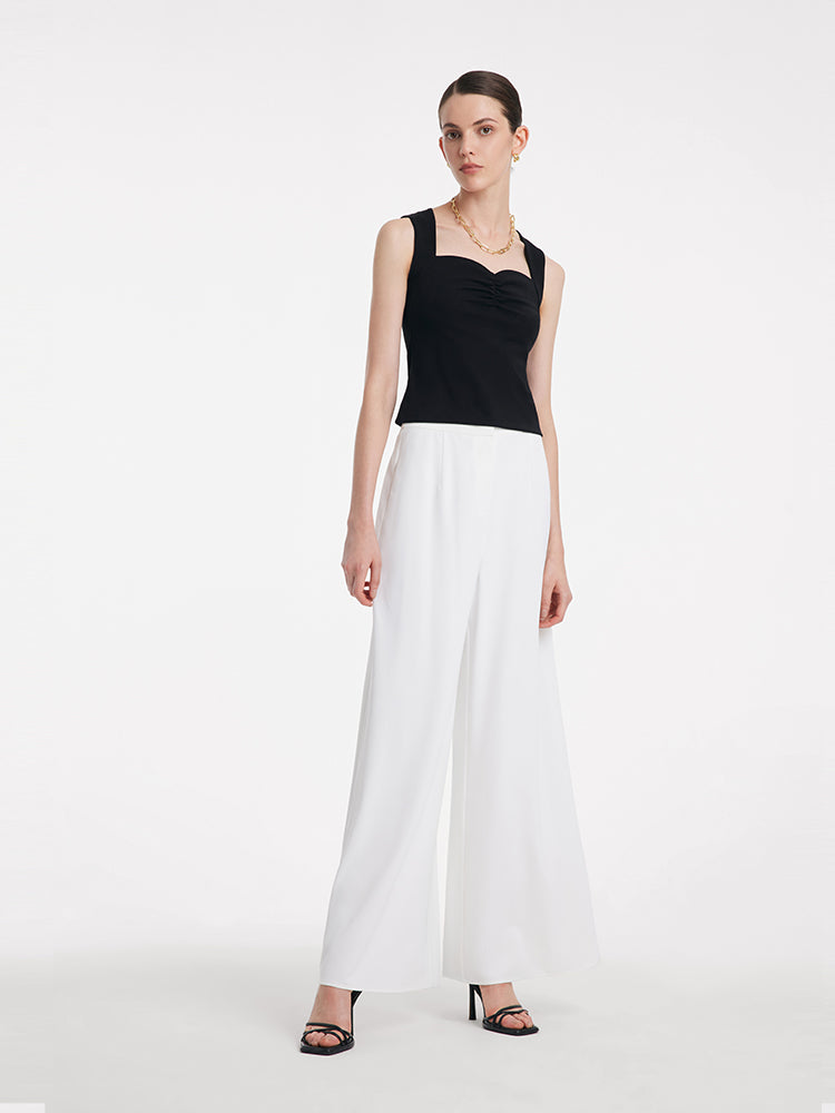Knitted Camisole With Detachable Chest Pads