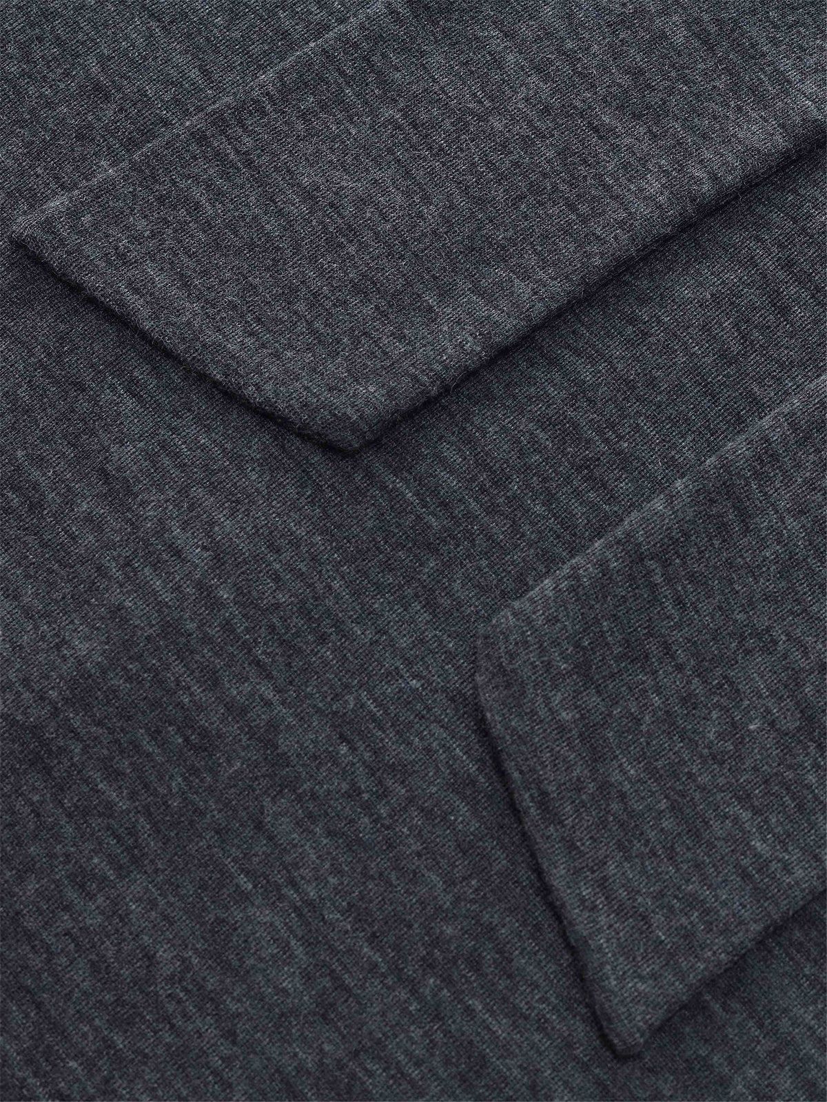 Wool Blend Mock-Layered Women Knit Top