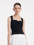 Knitted Camisole With Detachable Chest Pads