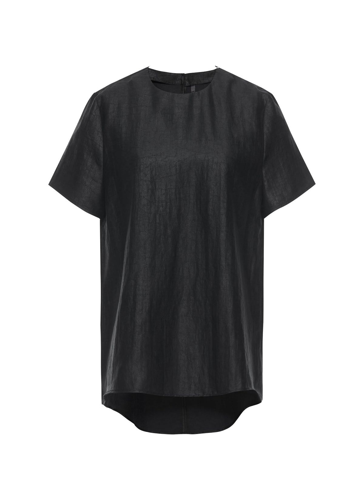 Xiang Yun Silk Short Sleeve Woven T-shirt