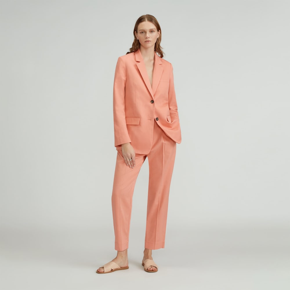 The Oversized Blazer in Buttersmooth | Tawny Pink