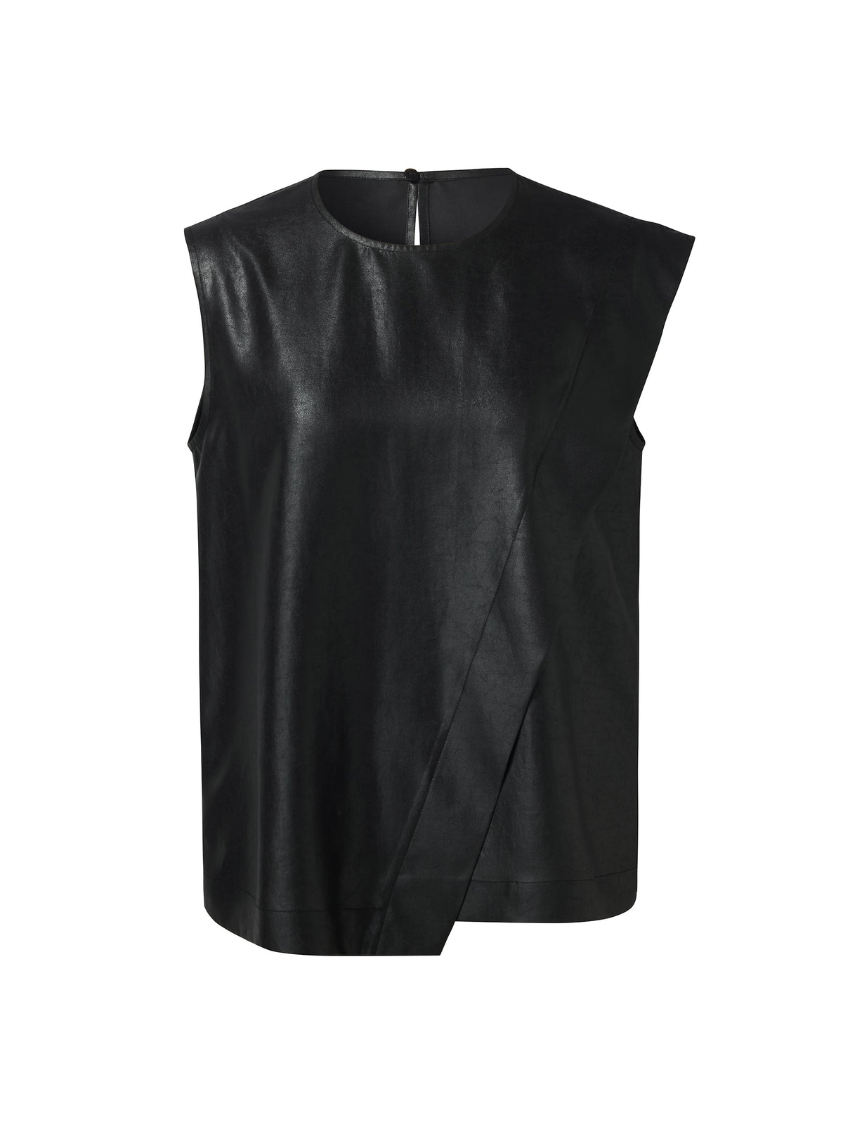 16MM Xiang Yun Silk Women Asymmetric Tank Top