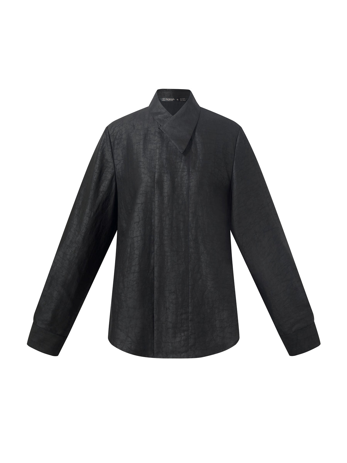 18MM Xiang Yun Silk Cross Front Collar Women Blouse