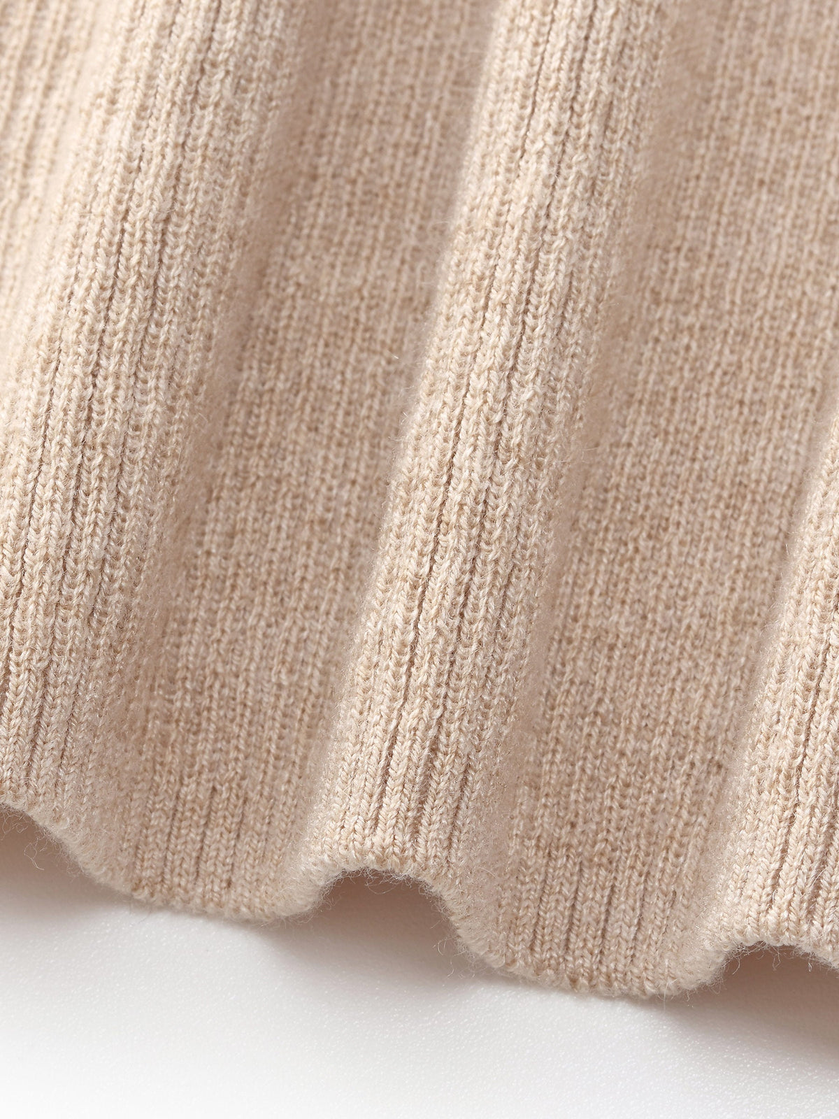 Ribbed Scoop Neck Women Knit Tank Top