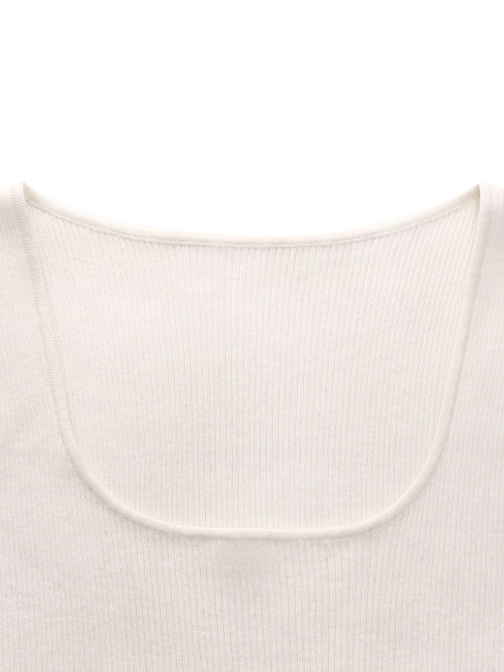 Square Neck Women Knit Tank Top