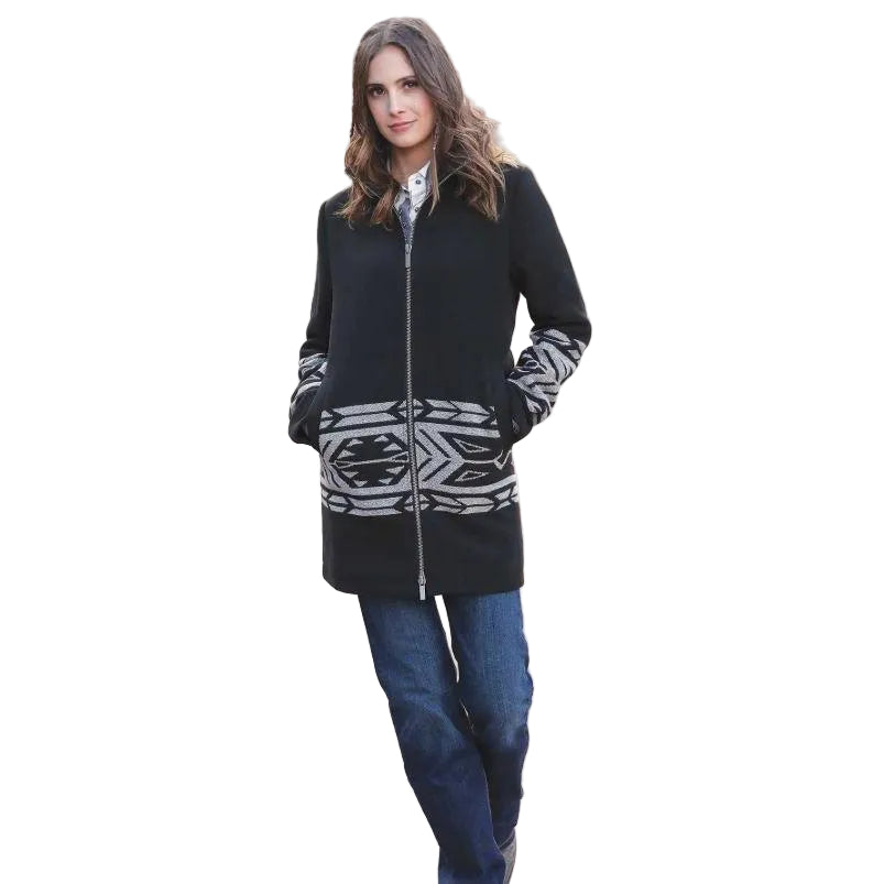 Cruel Women's Walking Coat - Black