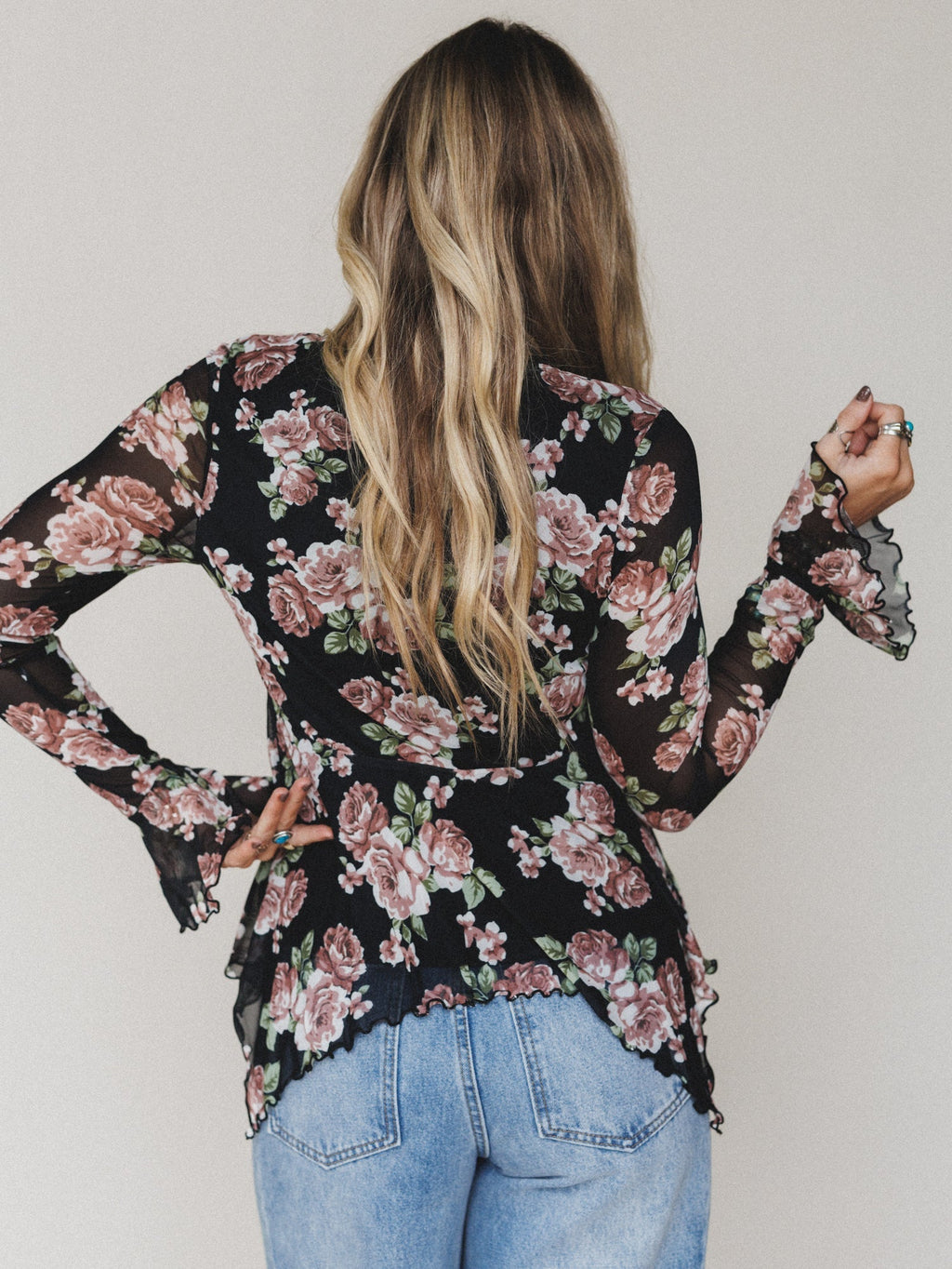 Wild Whisper Top - Black