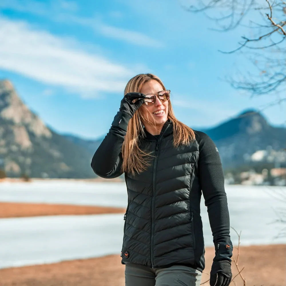 Fieldsheer Women's Ventani Hybrid Heated Jacket  - Black
