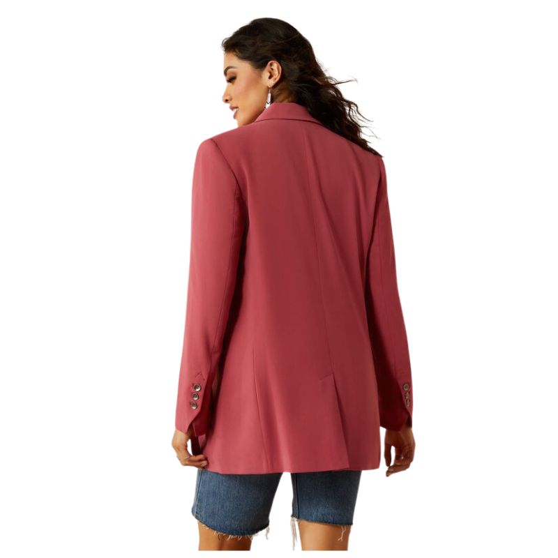 Ariat Women's Ella Blazer- Dry Rose