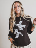 The Nest Fly Free Sweatshirt - Dark Chocolate