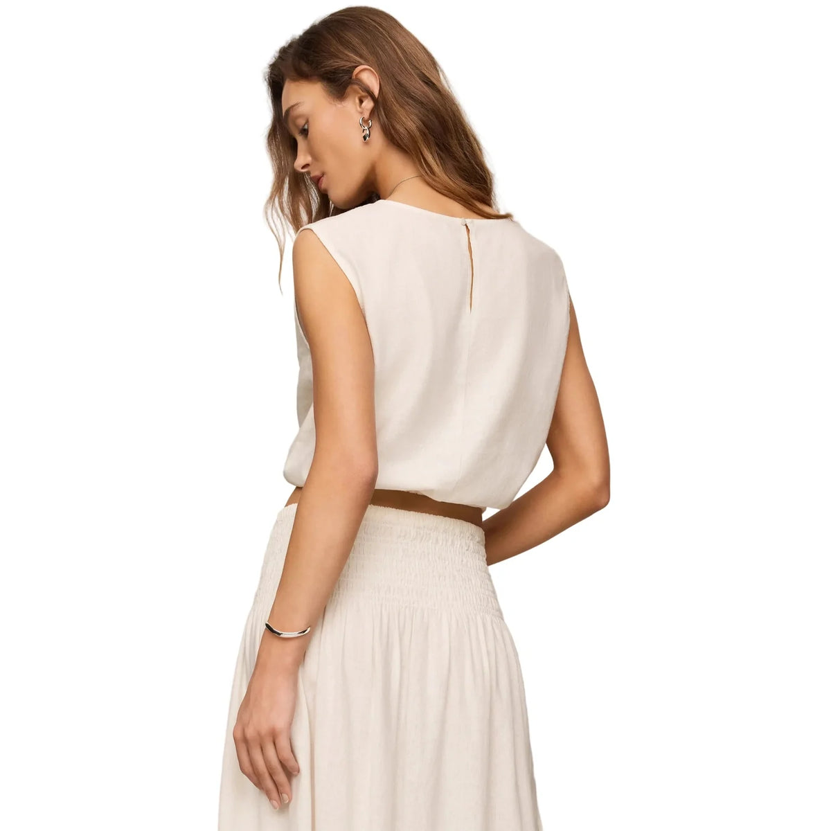 Women's Merit Sleeveless Linen Top