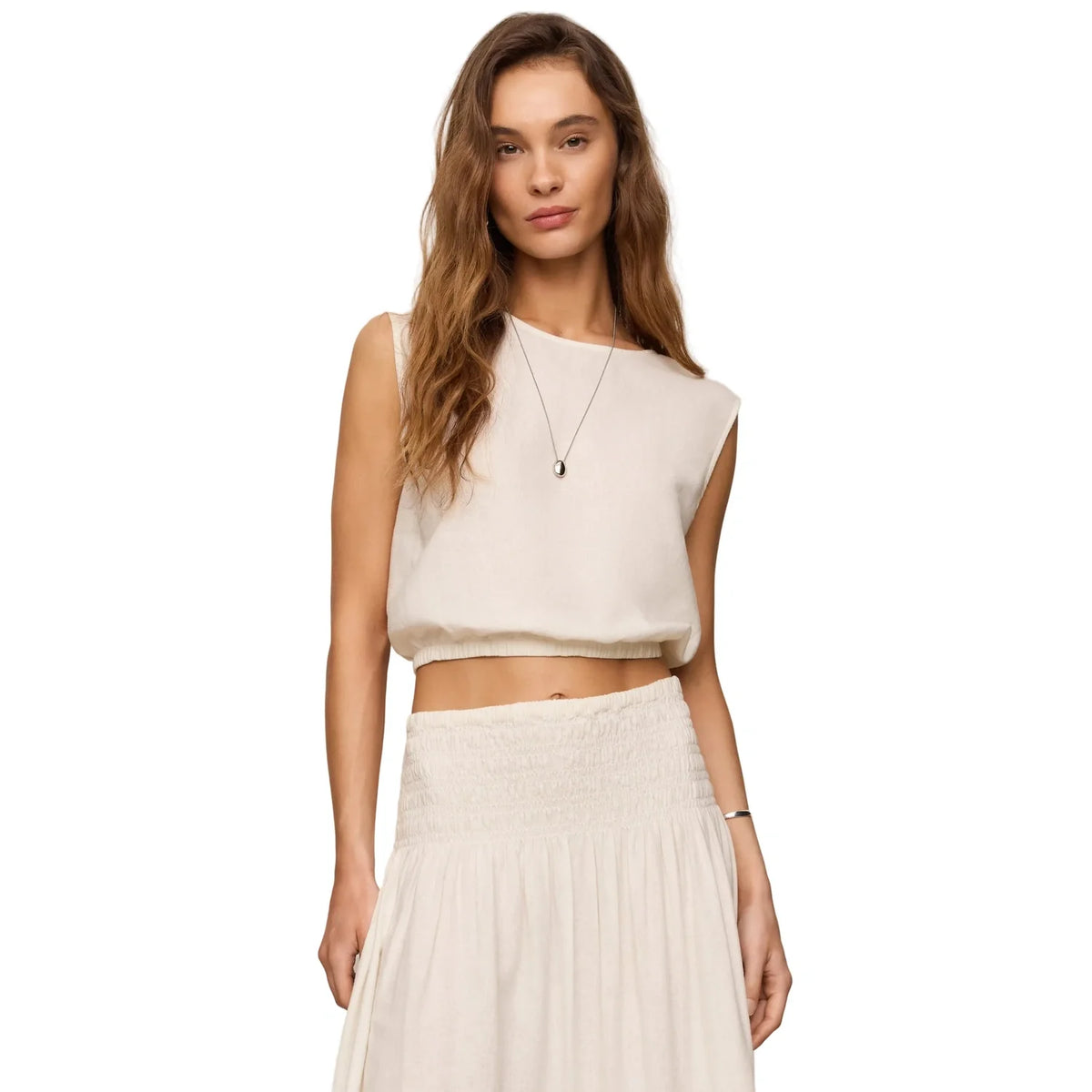 Women's Merit Sleeveless Linen Top