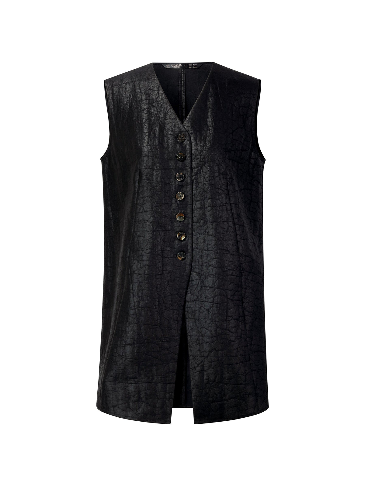 18MM Gambiered Canton Gauze Women Vest