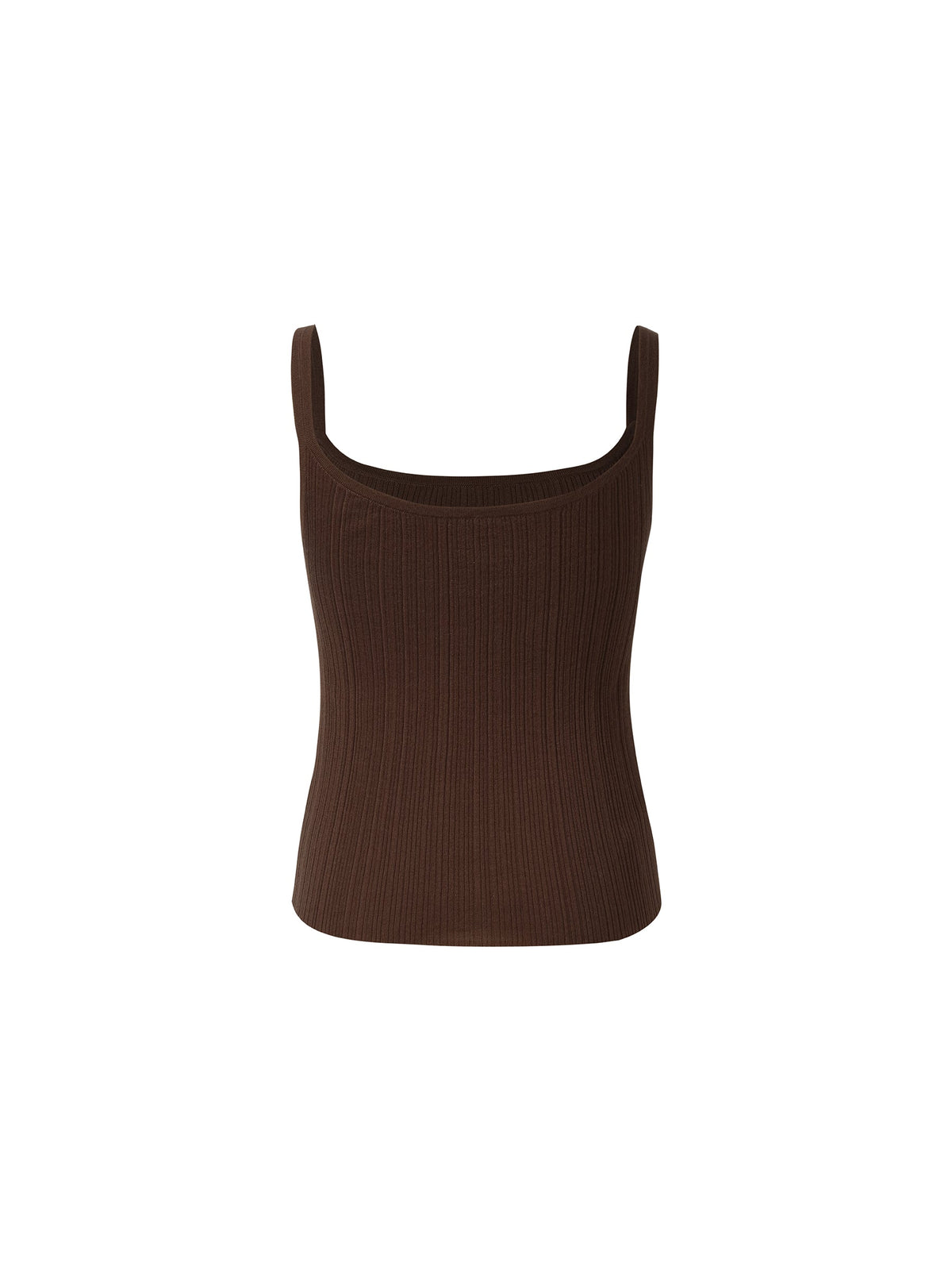 Tencel Mulberry Silk Blend Women Knit Stretchy Tank Top