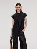 16MM Xiang Yun Silk Women Cap Sleeve Top