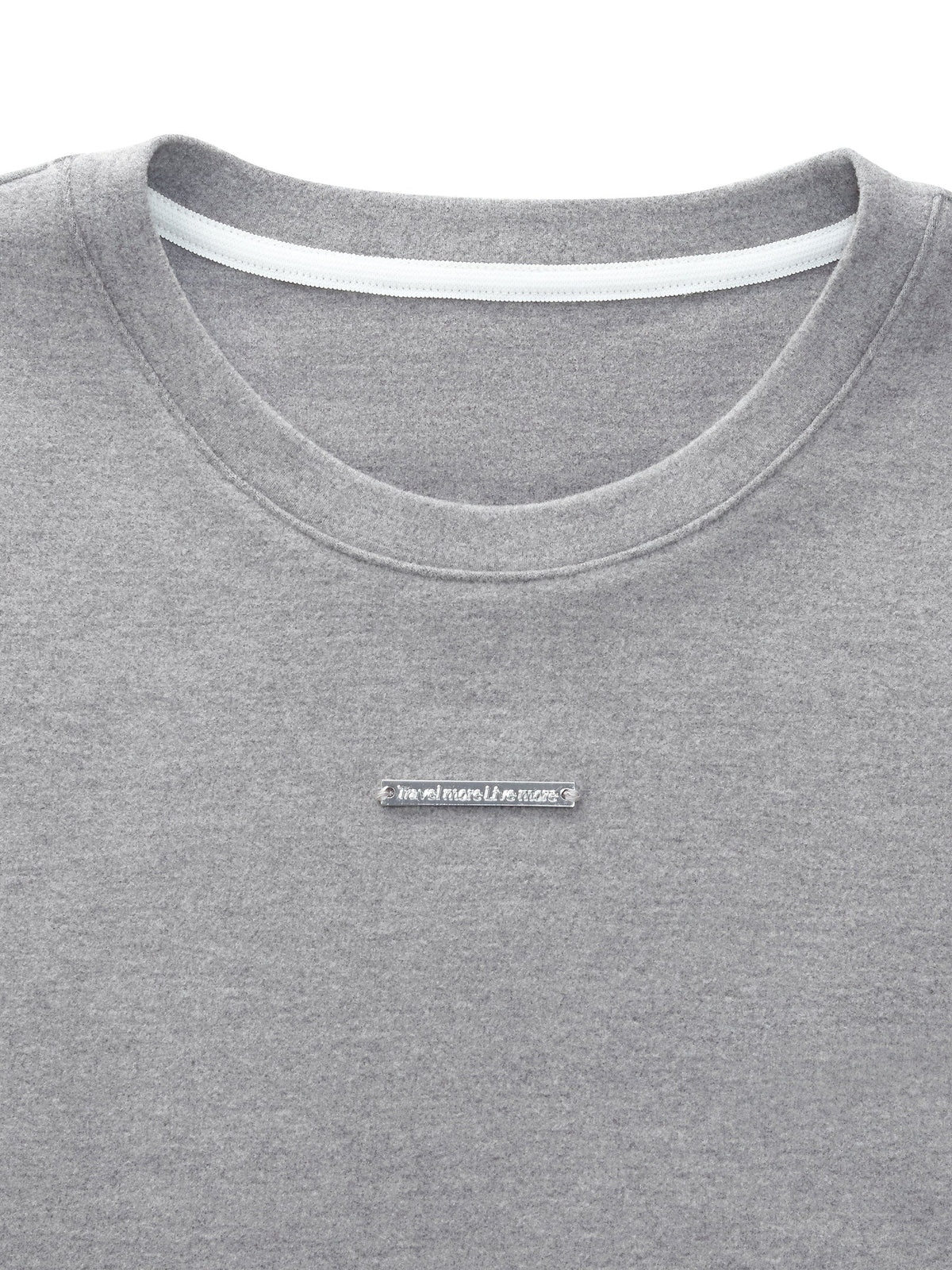 Stretch Round Neck Women Long Sleeve T-Shirt