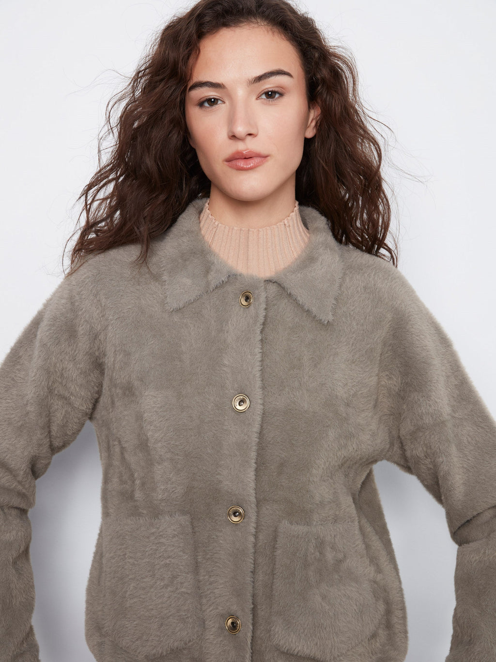 Soft Knit Jacket - Verveine