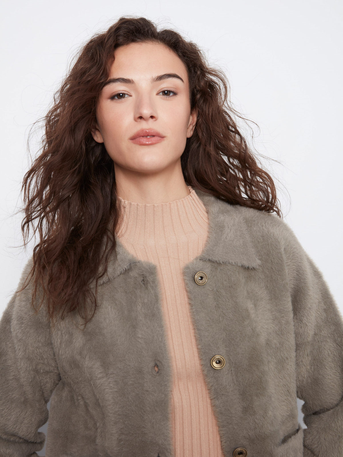 Soft Knit Jacket - Verveine