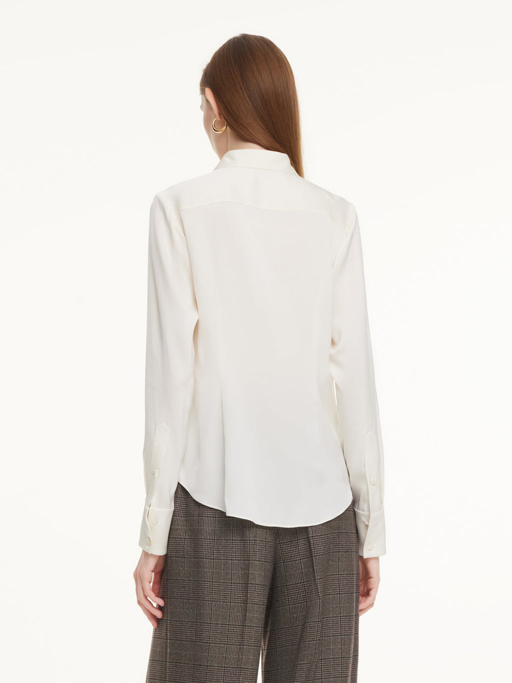 22MM Mulberry Silk Women H-Line Shirt