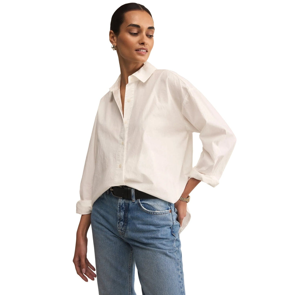 Women's Elevated Relaxed Poplin Shirt
