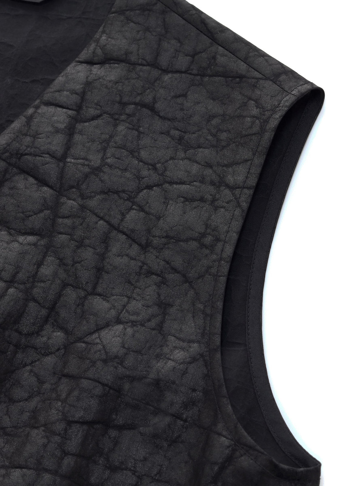 18MM Gambiered Canton Gauze Women Vest